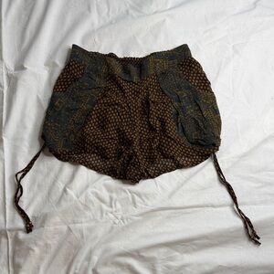 Free People Shorts Side Tie Women’s S